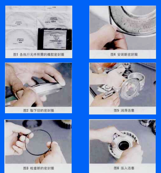 自動(dòng)變速器之橡膠密封圈的安裝過(guò)程 自動(dòng)變速器之橡膠密封圈的安裝過(guò)程